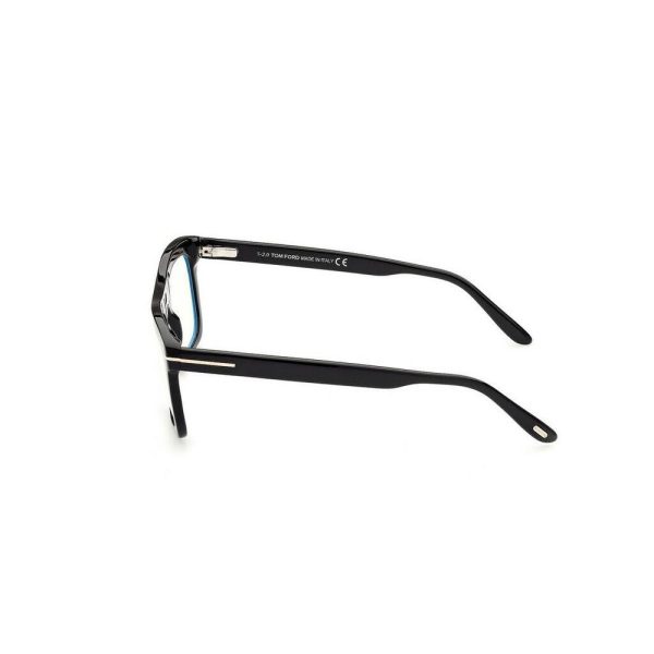 TOM FORD FT 5757-B 001 Men Optical Frame Black - Image 3