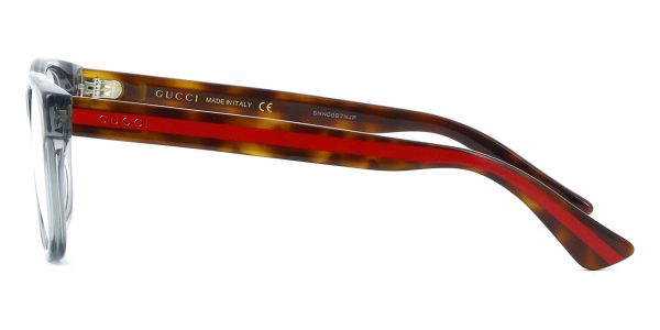 Gucci GG0004ON-004 Men Optical Frame GREY - Image 3
