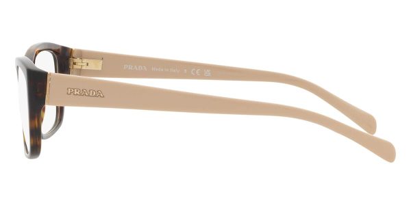 PRADA VPR 18O 14G-1O1 Women Optical Frame Tortoise - Image 3
