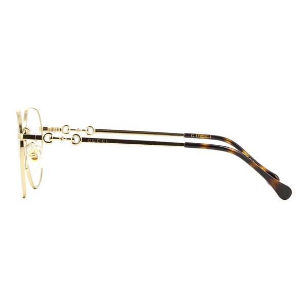 GUCCI GG1336O 001 Women Optical GOLD - Image 3