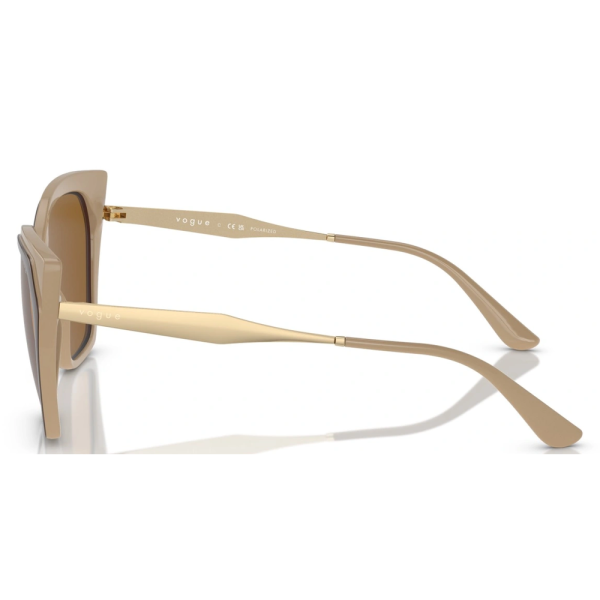 VOGUE VO 5521-S 310183 Women Sunglasses Top Brown/Nude - Image 3