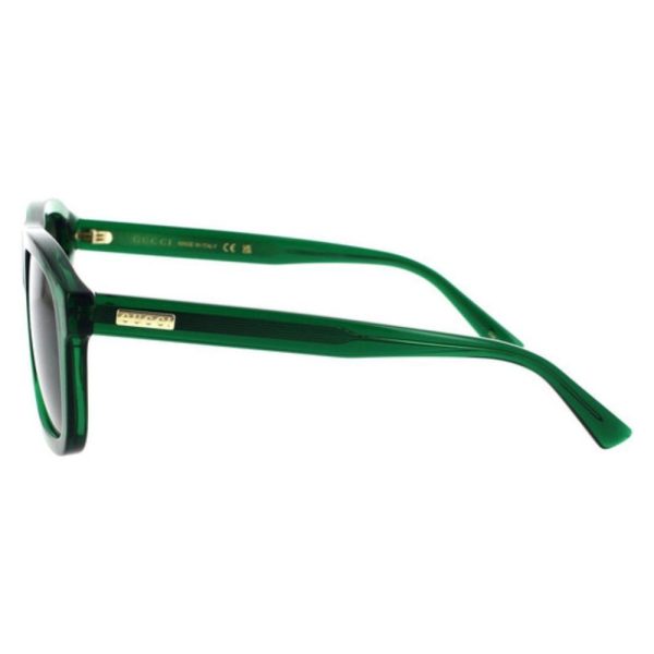 GUCCI GG1316S 004 Men Sunglass GREEN - Image 3