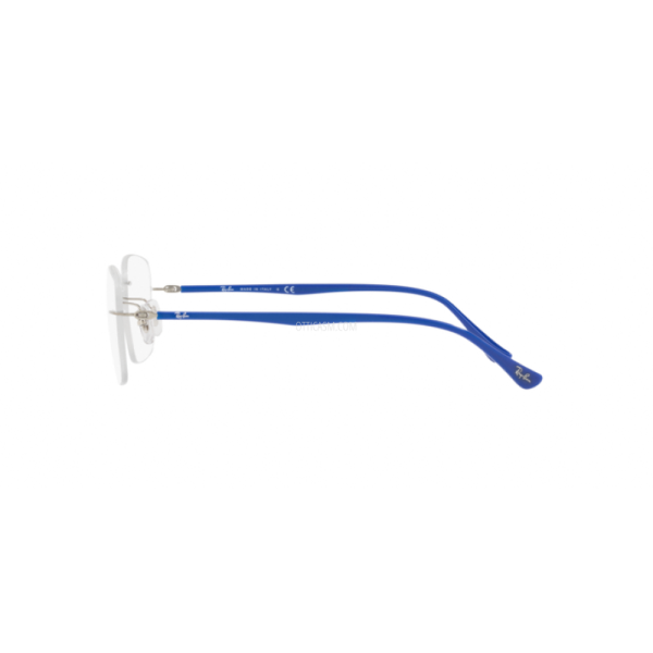 Ray-Ban RB 8750 1193 Unisex Optical Frame Argento - Image 3