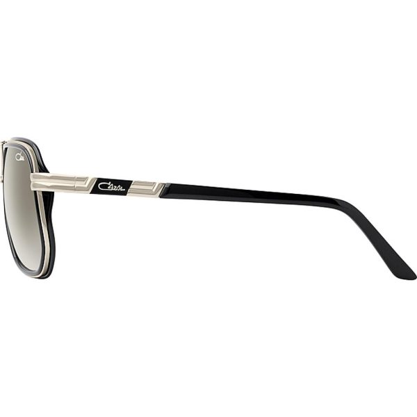 CAZAL CZ666 002 Men Sunglasses BLACK-SILVER - Image 3