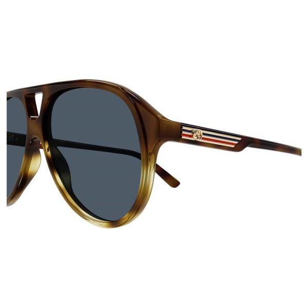 GUCCI GG1286S 004 Men Sunglass HAVANA - Image 3
