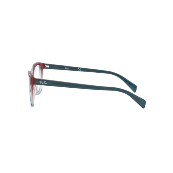 Ray-Ban RB 5362 5834 Women Optical Frame Burgundy White & Blue - Image 3