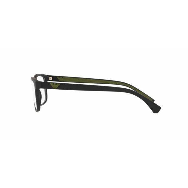 EMPORIO ARMANI EA 3147 5042 Men Optical Frame Matte Black - Image 3