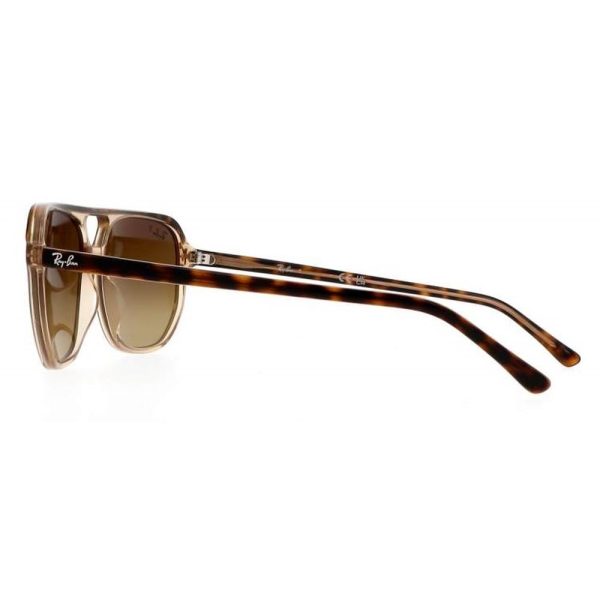 RAYBAN RB 2205 1292/M2 Unisex Sunglasses Havana On Transparent Brown - Image 3