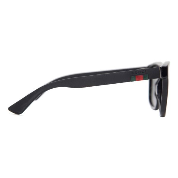 GUCCI GG0010S 001 Men Sunglass BLACK - Image 3