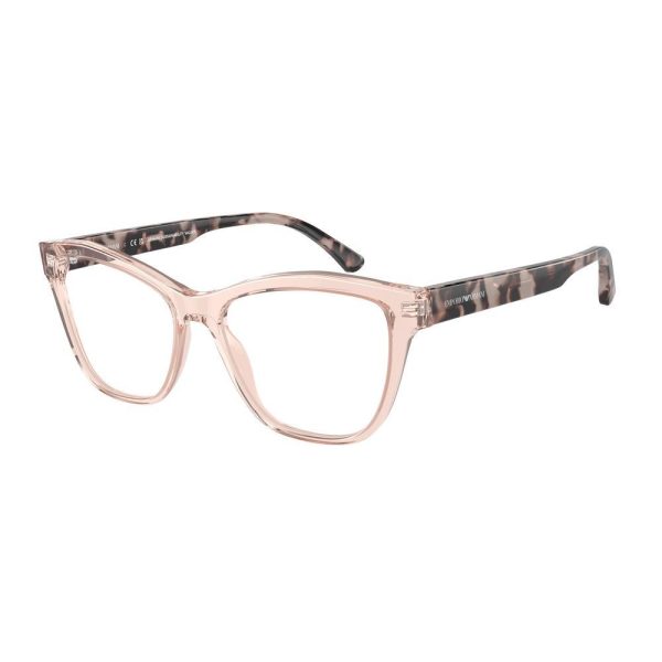EMPORIO ARMANI EA 3193 5544 Women Optical Frame SHINY TRANSPARENT PINK - Image 3