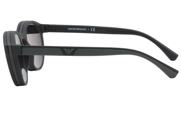 EMPORIO ARMANI EA 4152 5042/1W Men Sunglasses Satin Black - Image 3