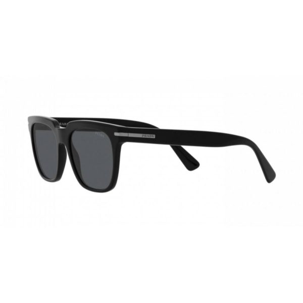 PRADA SPR 04Y 1AB-07T Men Sunglasses BLACK - Image 3