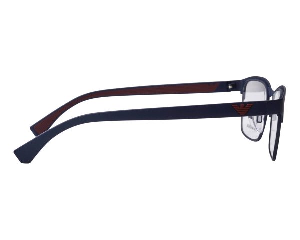 EMPORIO ARMANI EA 1098 3003 Men Optical Frame Dark blue and dark bordeaux - Image 3