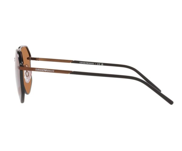 EMPORIO ARMANI EA2132 3006/73 2N Unisex Sunglasses Copper - Image 3