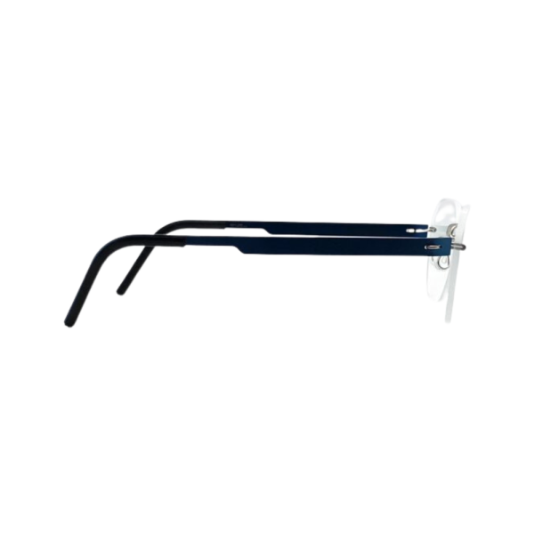 LINDBERG 2460 49 Unisex Optical Frame Silver - Image 3