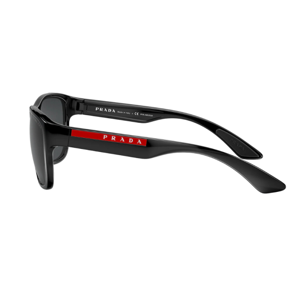 PRADA SPS 01U 1AB-5Z1 Men Sunglasses BLACK - Image 3