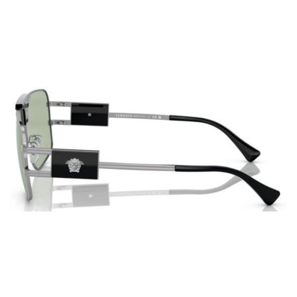 VERSACE VE 2251 1001/2 2N Men Sunglass Gunmetal - Image 3