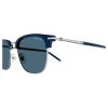 MONT BLANC MB0242S-004 Men Sunglass Shiny Blue - Image 3