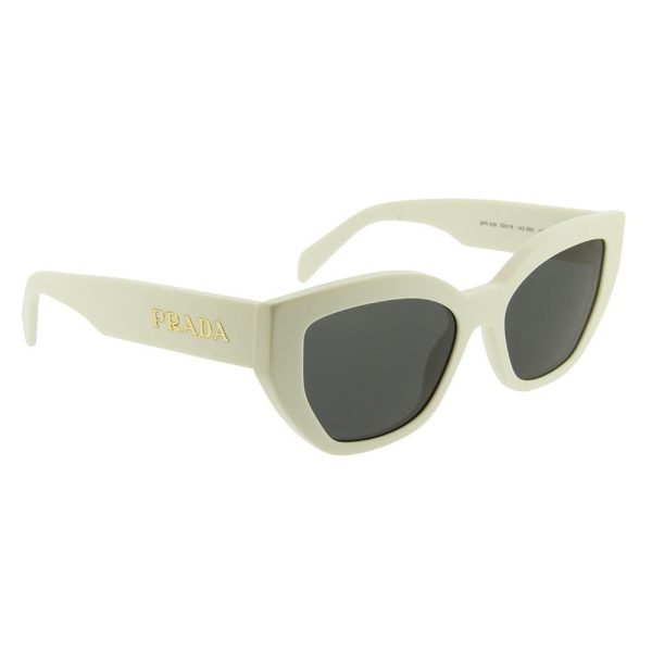 Prada SPR A09 142-5S0 Women Sunglass White - Image 3