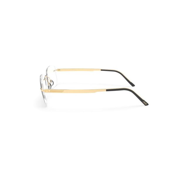 SILHOUETTE 5554 KA 7520 Unisex Optical Frame GOLD - Image 3