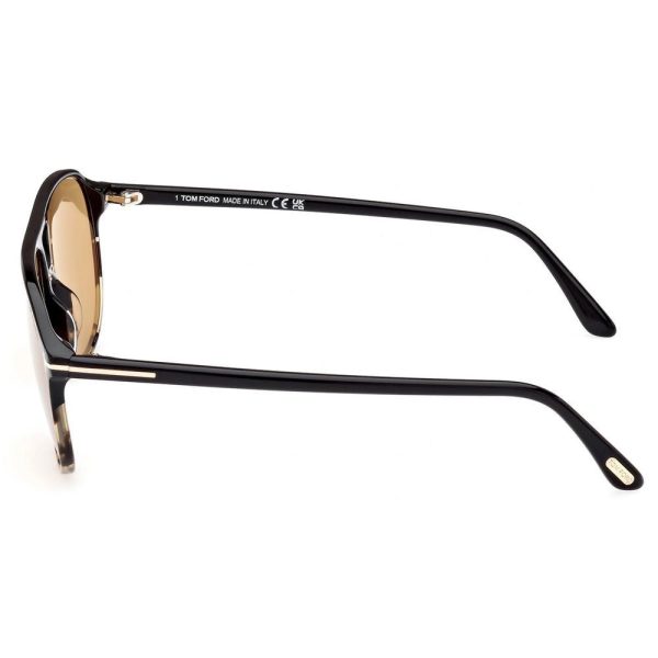 TOM FORD TF 1026 05E Men Sunglass BLACK - HAVANA - Image 3