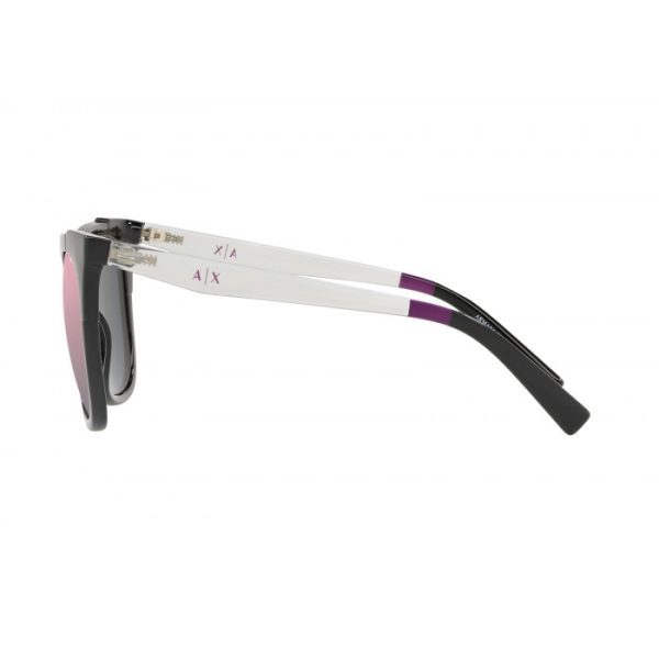 ARMANI EXCHANGE AX 4075S 8158/5R Women Sunglasses BLACK - Image 3