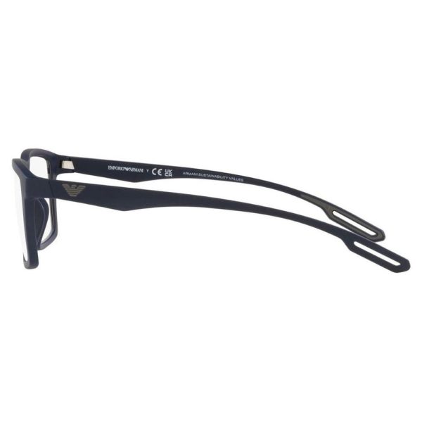 EMPORIO ARMANI EA4189U 5088-1W Men Optical Frame Matte Blue - Image 3