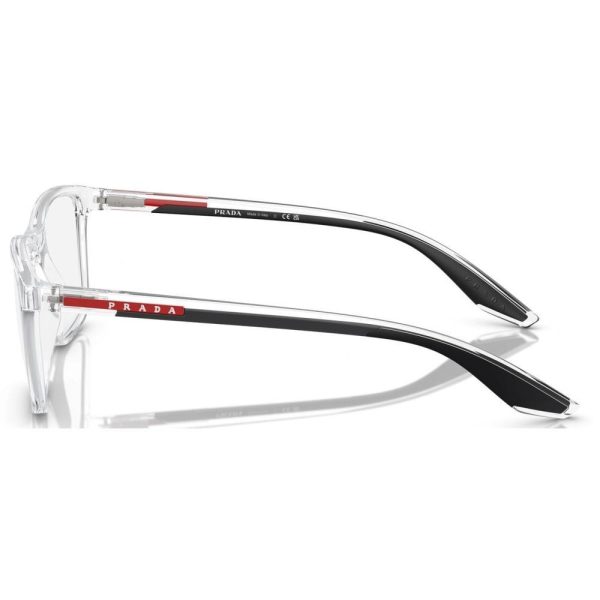 PRADA VPS 01Q 2AZ-101 Men Optical Frame CRYSTAL - Image 3