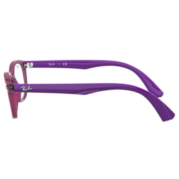RAYBAN RB 1599 3813 Kids Optical Frame Red - Image 3