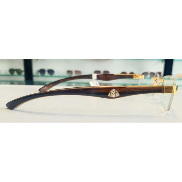 MAYBACH THE ARTIST III G-WAR-Z25 Men Optical Frame Gold Plated Titanium - Image 3