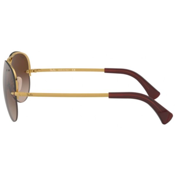 RAYBAN RB3449 001/13 Unisex Sunglasses - Image 3