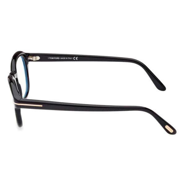 TOM FORD FT 5871-B 001 Men Optical Frame SHINY BLACK - Image 3