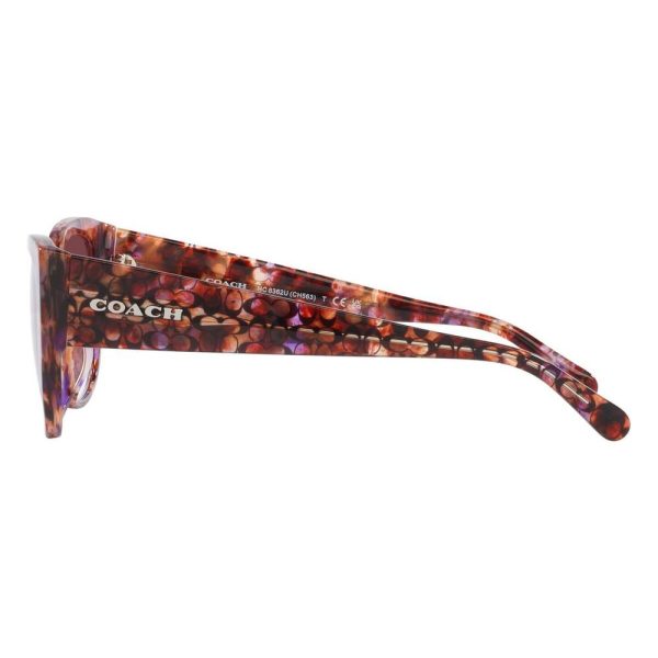 COACH HC 8362U 57398H Women Sunglasses Petal Tortoise - Image 3