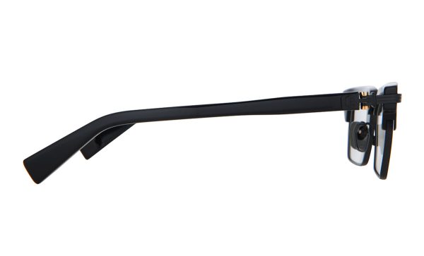BALMAIN BPX-113C-52 Unisex Optical Frame BLACK, golden - Image 3