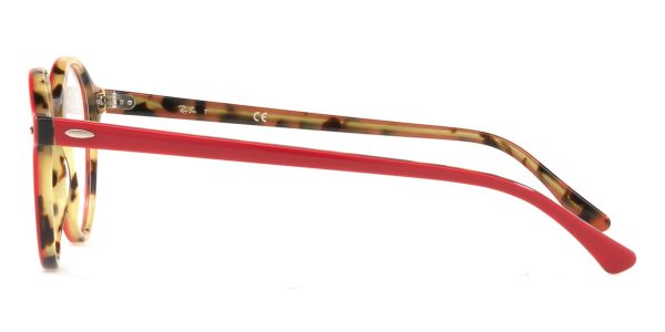 Ray-Ban RB 7118 5714 Unisex Optical Frame Bordeaux on Havana Green - Image 3