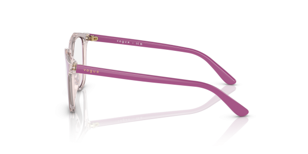 VOGUE VY2017 2930 Kid Optical Frame Transparent Pink/top Pink - Image 3
