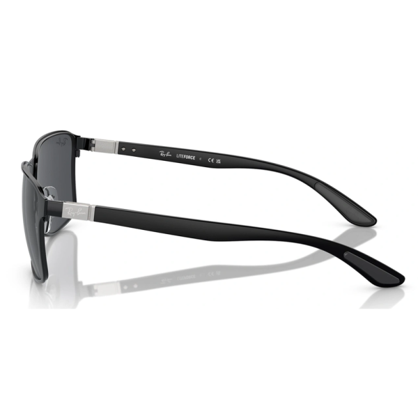 Ray-Ban RB 3721 186/87 Unisex Sunglasses BLACK - Image 3