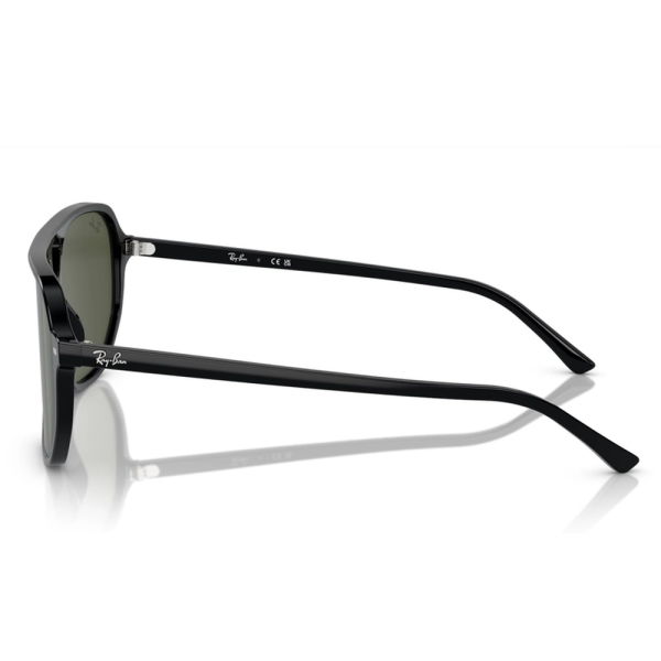 Ray-Ban RB 2205 901/31 Aviator Unisex Sunglasses BLACK - Image 3