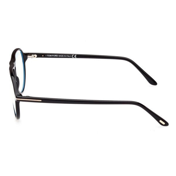 TOM FORD FT 5869-B 001 Men Optical Frame SHINY BLACK - Image 3