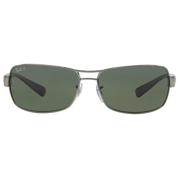 RayBan RB 3379 004/58 3P Men Sunglass Gunmetal