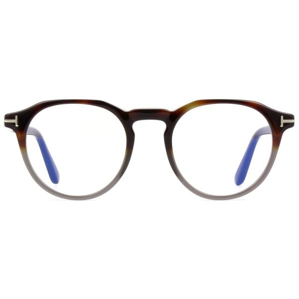 TOM FORD TF5833-B 056 49 Men Optical Frame Havana