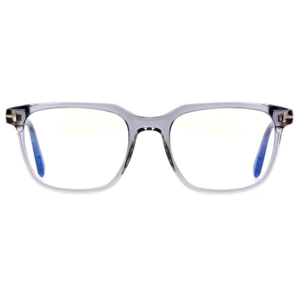 TOM FORD TF5818-B 020 Men Optical Frame Grey Crystal