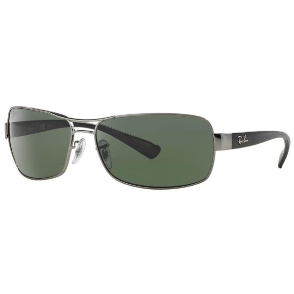 RayBan RB 3379 004/58 3P Men Sunglass Gunmetal - Image 2