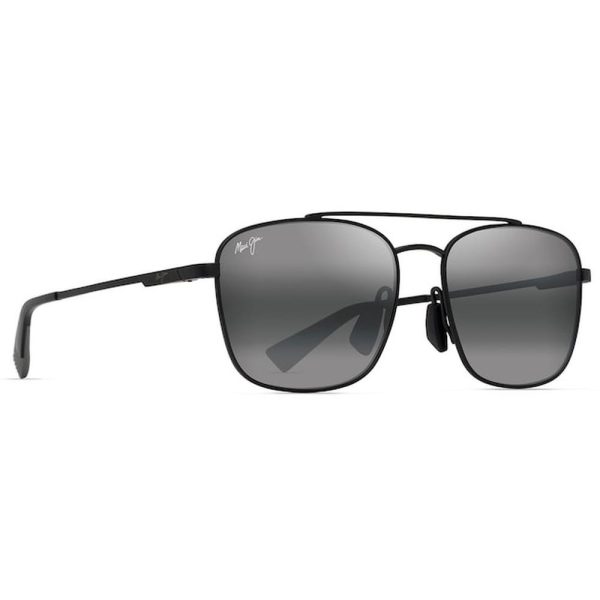 MAUI JIM MJ 645-02 Men Sunglass Black - Image 2