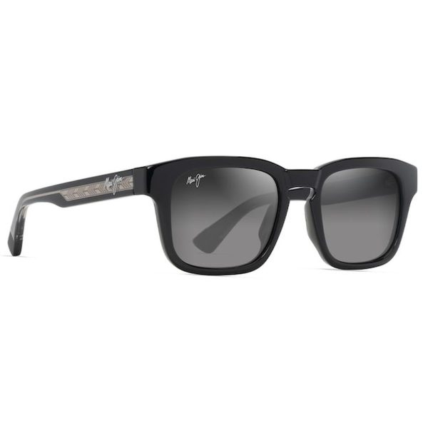 MAUI JIM MJ 643-14 Men Sunglass Black - Image 2