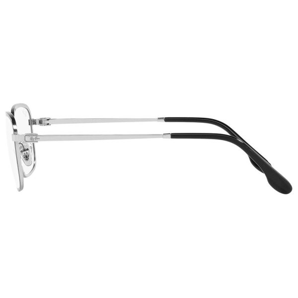 RAYBAN RB 6495 2861 Men Optical Frame Black and Silver - Image 3