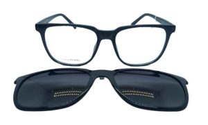 TOMMY HILFIGER TH 1089 C4 Men Optical with Clip-On Sunglass Gey