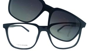 TOMMY HILFIGER TH 1089 C1 Men Optical with Clip-On Sunglass Black