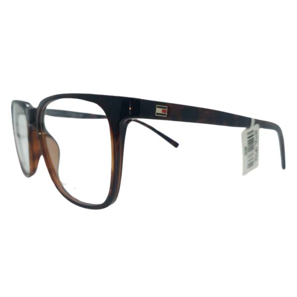 TOMMY HILFIGER TH 1089 C2 Men Optical with Clip-On Sunglass Havana Brown - Image 2
