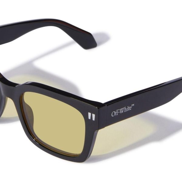 OFF-WHITE OERI 108 1018 Unisex Sunglass Black - Image 2